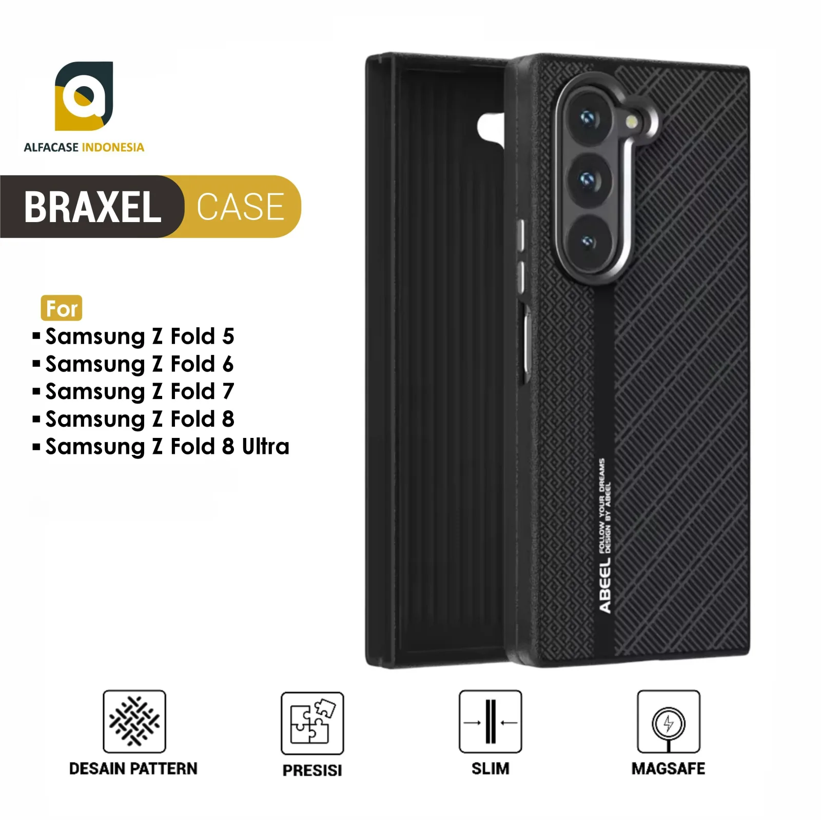 BRAXEL CASE FOR SAMSUNG Z FOLD 5 - 8 ULTRA