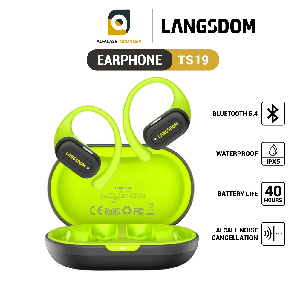 LANGSDOM EARPHONE WIRELESS TS19