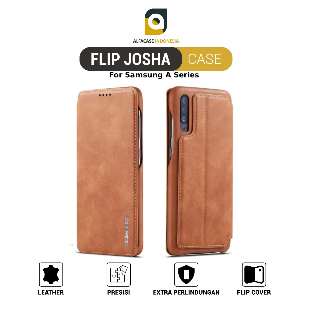 FLIP JOSHA LEATHER FOR SAMSUNG A SERIES