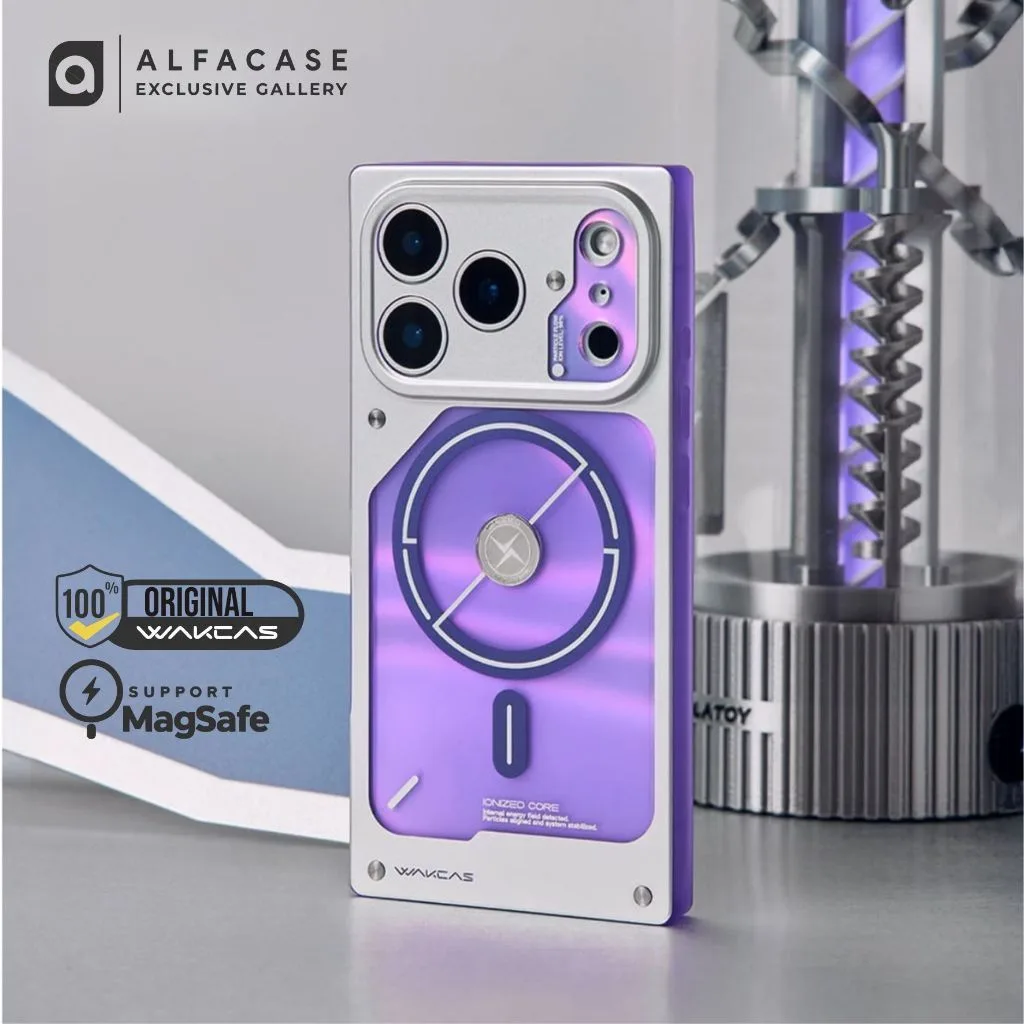 SQUARE PURPLE CASE FOR IPHONE 16 17 PRO PRO MAX