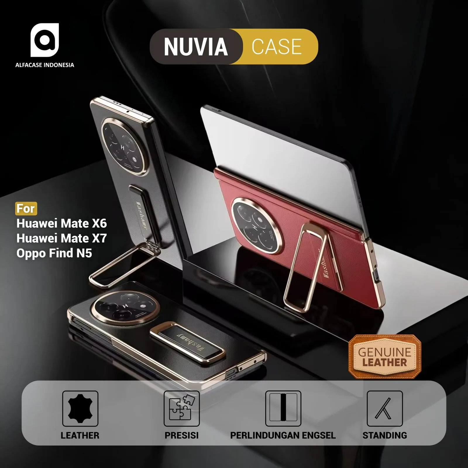 NUVIA CASE FOR HUAWEI MATE X6 X7 & OPPO FIND N5