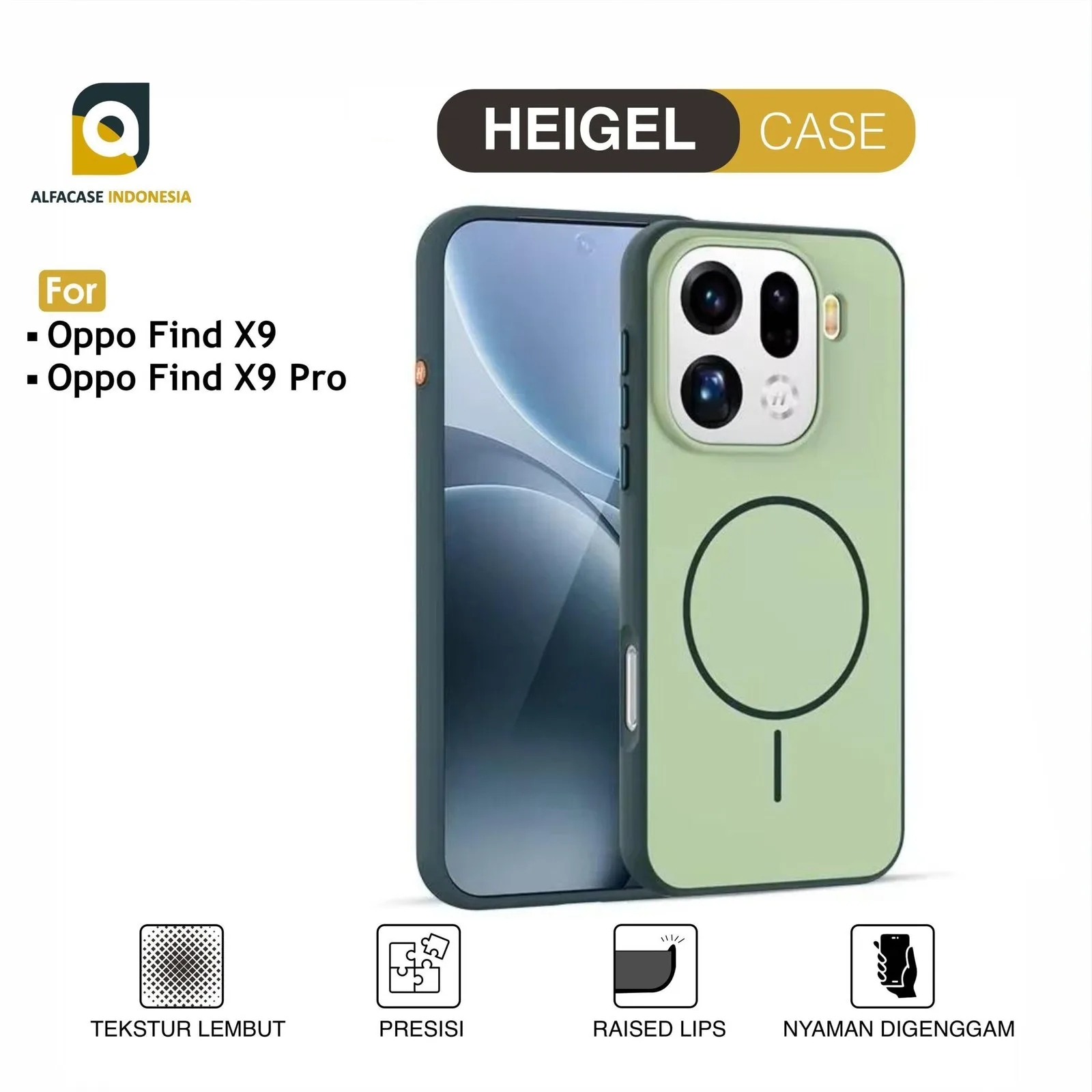 HEIGEL CASE FOR OPPO X9 SERIES
