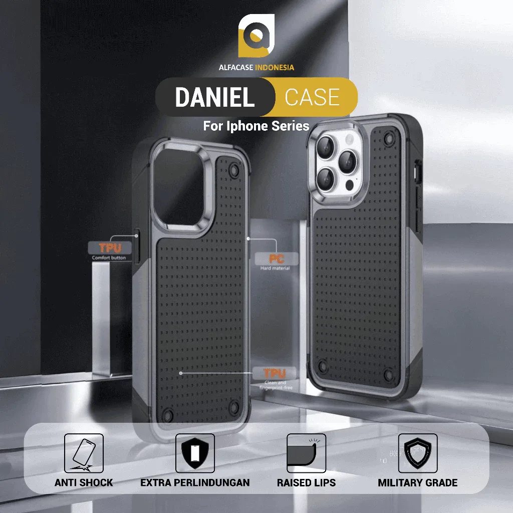 DANIEL CASE FOR IPHONE X - 15 SERIES
