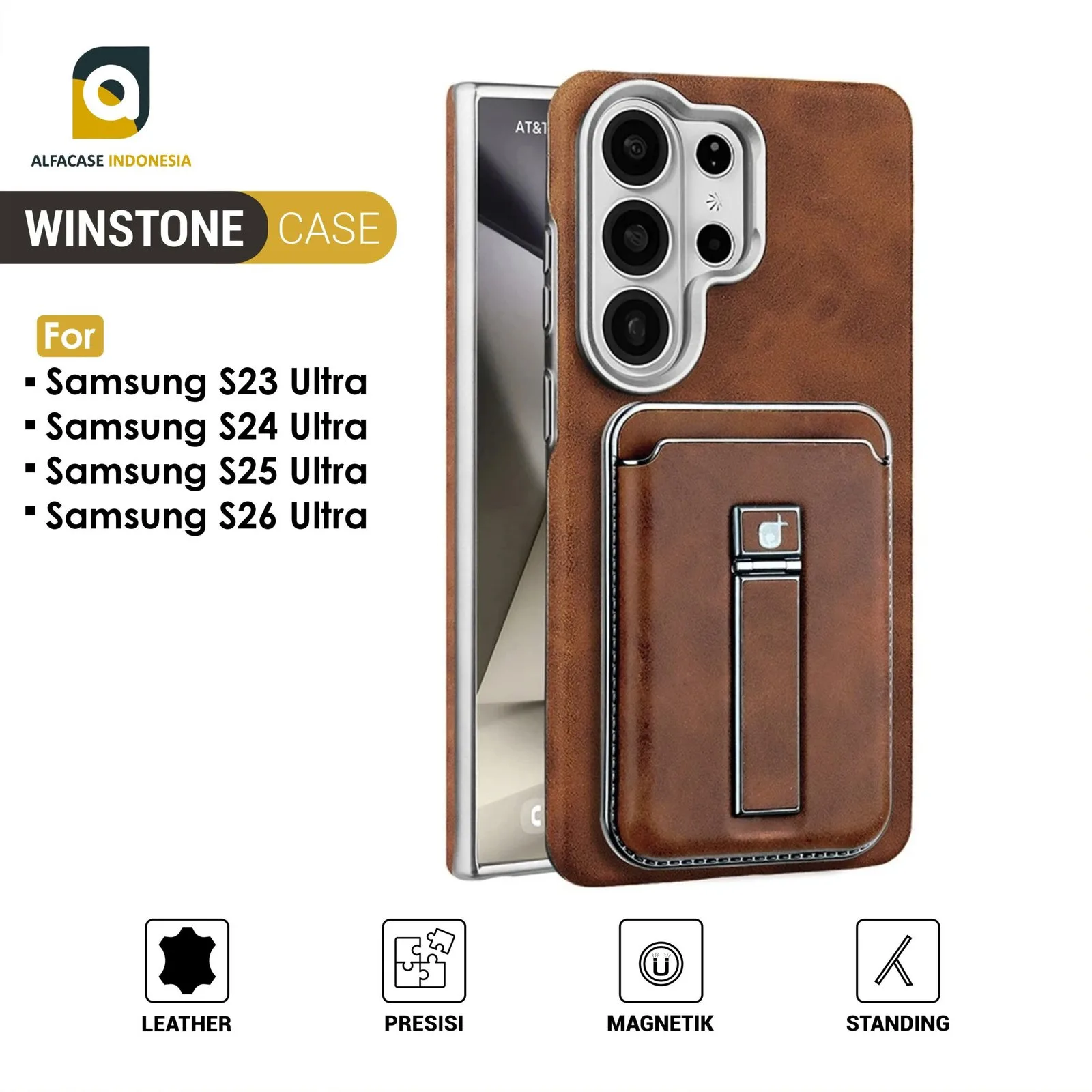 WINSTONE CASE FOR SAMSUNG S23 S24 S25 S26ULTRA
