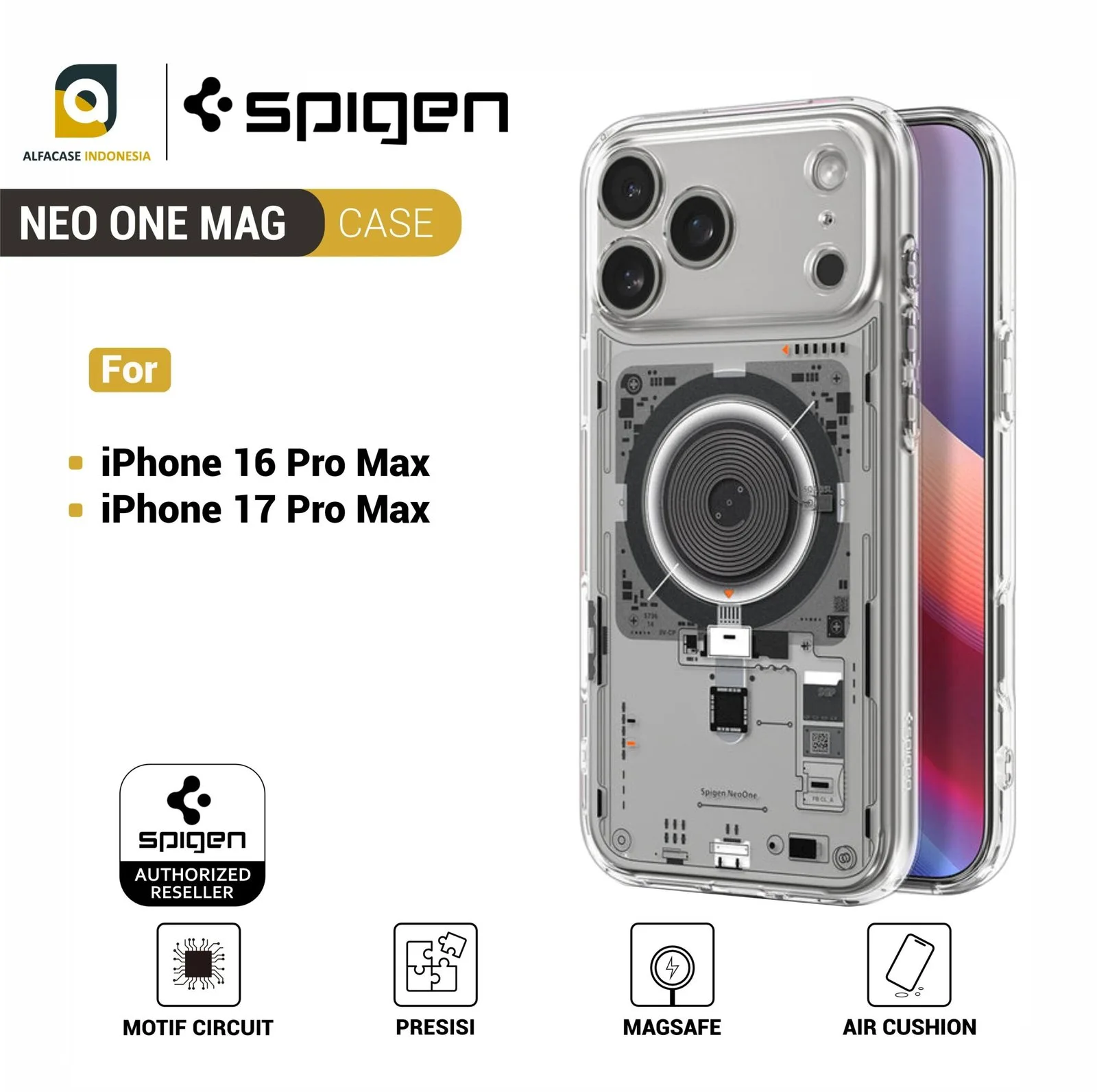 SPIGEN NEO ONE MAGFIT CASE FOR IPHONE 16 17 PRO MAX
