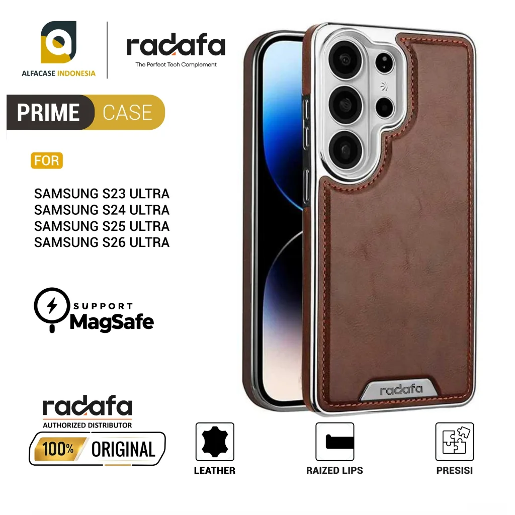 RADAFA PRIME CASE FOR SAMSUNG S23 S24 S25 S26 ULTRA