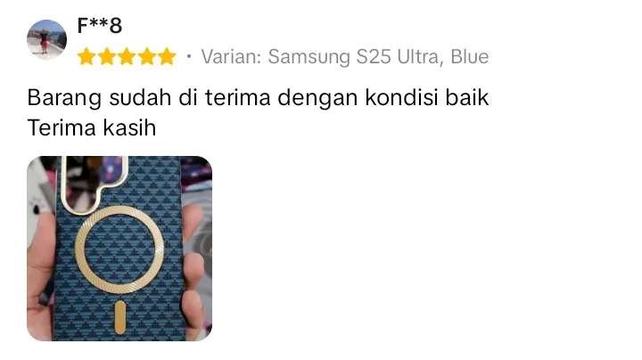 Testimoni pelanggan Alfacase