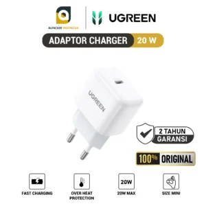 UGREEN ADAPTOR CHARGER 20W USB-C
