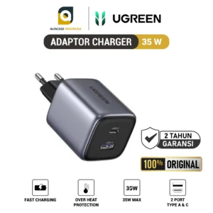UGREEN ADAPTOR CHARGER 35W USB-A & USB-C