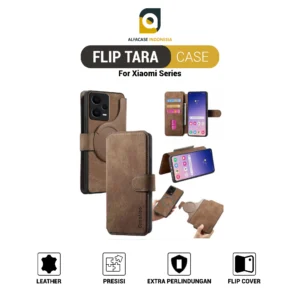 FLIP TARA LEATHER CASE FOR XIAOMI SERIES