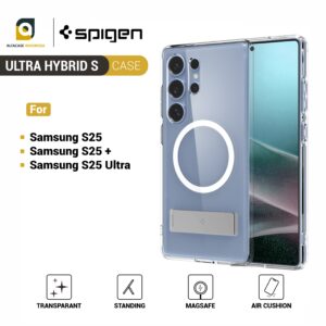 SPIGEN ULTRA HYBRID S STAND MAGFIT CASE FOR SAMSUNG S25 SERIES