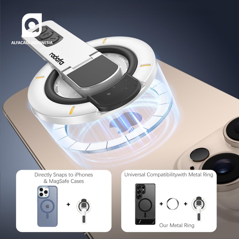 RADAFA PHONE GRIP STAND - PHONE HOLDER MULTI FUNGSI - Gambar 7