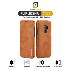 FLIP JOSHA LEATHER FOR SAMSUNG S8 - S24 SERIES