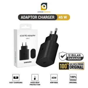 Adaptor Charger 45W USB-C ORI Samsung