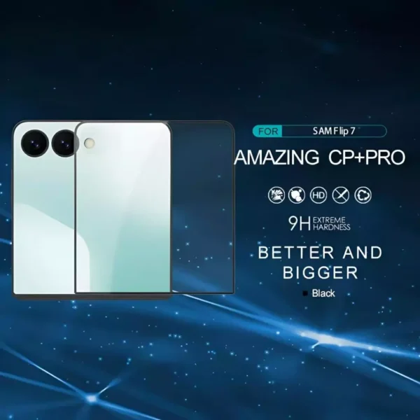NILLKIN Tempered Glass Cp+Pro Samsung Z Flip 7 - Gambar 8