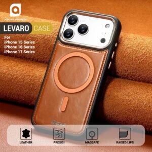 LEVARO CASE FOR IPHONE 15 16 17 SERIES